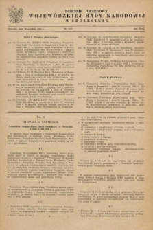 Dziennik Urzędowy Wojewódzkiej Rady Narodowej w Szczecinie. 1958, nr 14 (29 grudnia)