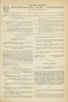Dziennik Urzędowy Wojewódzkiej Rady Narodowej w Szczecinie. 1961, nr 10 (8 września)