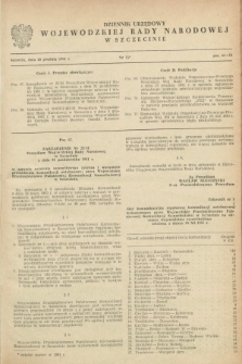 Dziennik Urzędowy Wojewódzkiej Rady Narodowej w Szczecinie. 1961, nr 15 (28 grudnia)