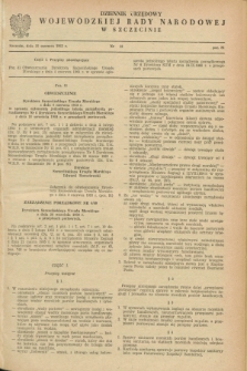 Dziennik Urzędowy Wojewódzkiej Rady Narodowej w Szczecinie. 1963, nr 12 (25 czerwca)