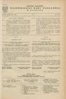 Dziennik Urzędowy Wojewódzkiej Rady Narodowej w Szczecinie. 1964, nr 3 (18 marca)