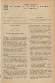 Dziennik Urzędowy Wojewódzkiej Rady Narodowej w Szczecinie. 1964, nr 11 (7 lipca)