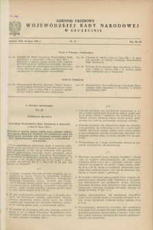 Dziennik Urzędowy Wojewódzkiej Rady Narodowej w Szczecinie. 1964, nr 13 (28 lipca)