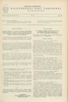 Dziennik Urzędowy Wojewódzkiej Rady Narodowej w Szczecinie. 1964, nr 18 (30 listopada)