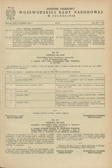 Dziennik Urzędowy Wojewódzkiej Rady Narodowej w Szczecinie. 1964, nr 19 (18 grudnia)