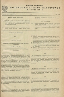 Dziennik Urzędowy Wojewódzkiej Rady Narodowej w Szczecinie. 1965, nr 2 (2 lutego)