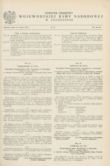 Dziennik Urzędowy Wojewódzkiej Rady Narodowej w Szczecinie. 1965, nr 10 (13 czerwca)