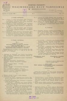 Dziennik Urzędowy Wojewódzkiej Rady Narodowej w Szczecinie. 1966, nr 1 (24 stycznia)