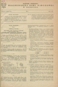 Dziennik Urzędowy Wojewódzkiej Rady Narodowej w Szczecinie. 1966, nr 2 (8 lutego)
