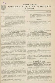 Dziennik Urzędowy Wojewódzkiej Rady Narodowej w Szczecinie. 1966, nr 11 (27 października)