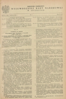 Dziennik Urzędowy Wojewódzkiej Rady Narodowej w Szczecinie. 1967, nr 7 (7 czerwca)