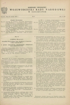 Dziennik Urzędowy Wojewódzkiej Rady Narodowej w Szczecinie. 1967, nr 9 (22 czerwca)