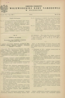Dziennik Urzędowy Wojewódzkiej Rady Narodowej w Szczecinie. 1967, nr 10 (3 lipca)