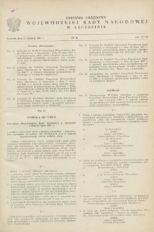 Dziennik Urzędowy Wojewódzkiej Rady Narodowej w Szczecinie. 1967, nr 12 (18 sierpnia)
