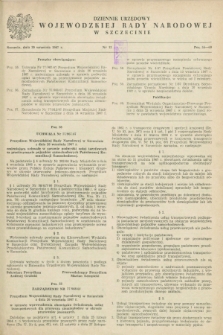 Dziennik Urzędowy Wojewódzkiej Rady Narodowej w Szczecinie. 1967, nr 13 (30 września)