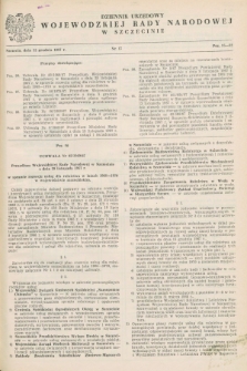 Dziennik Urzędowy Wojewódzkiej Rady Narodowej w Szczecinie. 1967, nr 17 (12 grudnia)