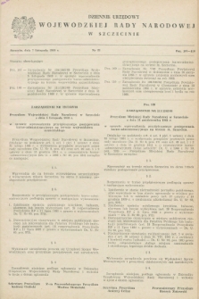 Dziennik Urzędowy Wojewódzkiej Rady Narodowej w Szczecinie. 1968, nr 22 (7 listopada)