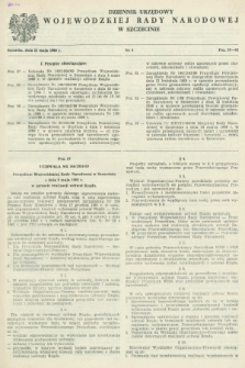 Dziennik Urzędowy Wojewódzkiej Rady Narodowej w Szczecinie. 1969, nr 9 (31 maja)