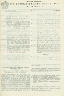 Dziennik Urzędowy Wojewódzkiej Rady Narodowej w Szczecinie. 1970, nr 14 (30 września)