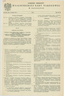 Dziennik Urzędowy Wojewódzkiej Rady Narodowej w Szczecinie. 1971, nr 2 (13 lutego)