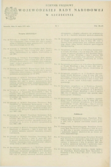 Dziennik Urzędowy Wojewódzkiej Rady Narodowej w Szczecinie. 1971, nr 7 (24 maja)