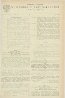 Dziennik Urzędowy Wojewódzkiej Rady Narodowej w Szczecinie. 1971, nr 9 (30 czerwca)