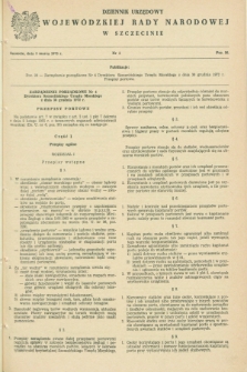 Dziennik Urzędowy Wojewódzkiej Rady Narodowej w Szczecinie. 1973, nr 5 (5 marca)