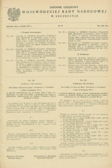 Dziennik Urzędowy Wojewódzkiej Rady Narodowej w Szczecinie. 1973, nr 16 (6 grudnia)