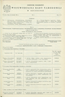 Dziennik Urzędowy Wojewódzkiej Rady Narodowej w Szczecinie. 1974, nr 2 (23 stycznia)