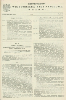 Dziennik Urzędowy Wojewódzkiej Rady Narodowej w Szczecinie. 1975, nr 5 (2 maja)