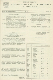Dziennik Urzędowy Wojewódzkiej Rady Narodowej w Szczecinie. 1976, nr 10 (11 października)