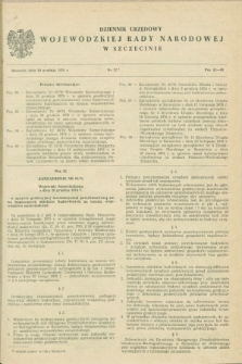 Dziennik Urzędowy Wojewódzkiej Rady Narodowej w Szczecinie. 1976, nr 12 (29 grudnia)