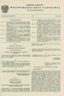 Dziennik Urzędowy Wojewódzkiej Rady Narodowej w Szczecinie. 1977, nr 2 (21 lutego)