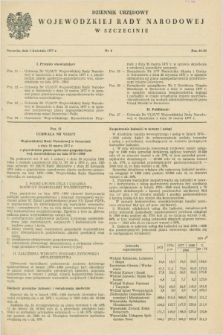 Dziennik Urzędowy Wojewódzkiej Rady Narodowej w Szczecinie. 1977, nr 3 (1 kwietnia)