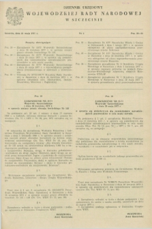 Dziennik Urzędowy Wojewódzkiej Rady Narodowej w Szczecinie. 1977, nr 4 (25 maja)