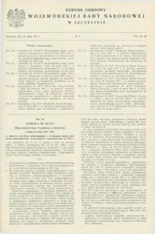 Dziennik Urzędowy Wojewódzkiej Rady Narodowej w Szczecinie. 1977, nr 5 (21 lipca)