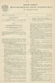 Dziennik Urzędowy Wojewódzkiej Rady Narodowej w Szczecinie. 1978, nr 3 (28 marca)