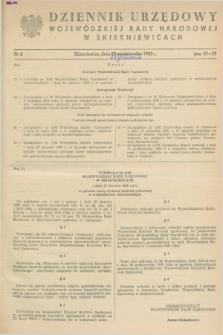 Dziennik Urzędowy Wojewódzkiej Rady Narodowej w Skierniewicach. 1980, nr 8 (25 października)