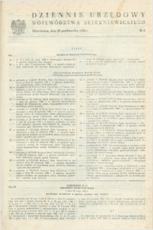 Dziennik Urzędowy Województwa Skierniewickiego. 1985, nr 8 (30 października)