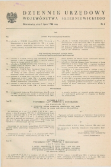 Dziennik Urzędowy Województwa Skierniewickiego. 1986, nr 3 (1 lipca)