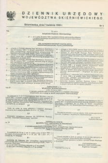 Dziennik Urzędowy Województwa Skierniewickiego. 1988, nr 5 (7 kwietnia)