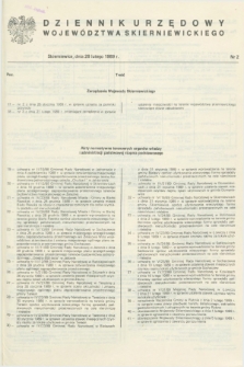 Dziennik Urzędowy Województwa Skierniewickiego. 1989, nr 2 (28 lutego)