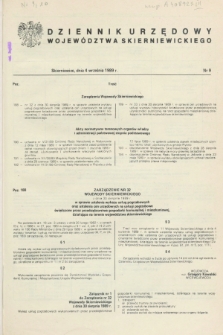 Dziennik Urzędowy Województwa Skierniewickiego. 1989, nr 9 (4 września)