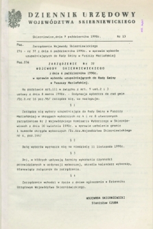 Dziennik Urzędowy Województwa Skierniewickiego. 1990, nr 13 (9 października)