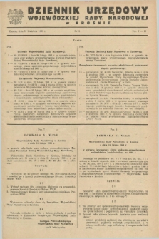 Dziennik Urzędowy Wojewódzkiej Rady Narodowej w Krośnie. 1981, nr 2 (10 kwietnia)