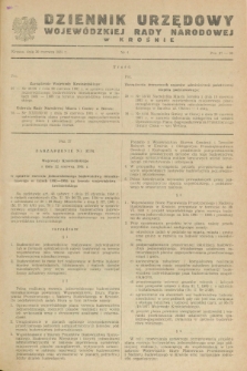 Dziennik Urzędowy Wojewódzkiej Rady Narodowej w Krośnie. 1981, nr 4 (30 czerwca)
