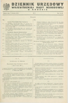 Dziennik Urzędowy Wojewódzkiej Rady Narodowej w Krośnie. 1981, nr 5 (17 września)