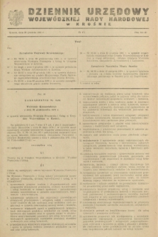 Dziennik Urzędowy Wojewódzkiej Rady Narodowej w Krośnie. 1981, nr 6 (24 grudnia)