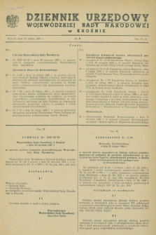 Dziennik Urzędowy Wojewódzkiej Rady Narodowej w Krośnie. 1983, nr 3 (28 lutego)