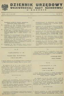 Dziennik Urzędowy Wojewódzkiej Rady Narodowej w Krośnie. 1983, nr 6 (30 lipca)